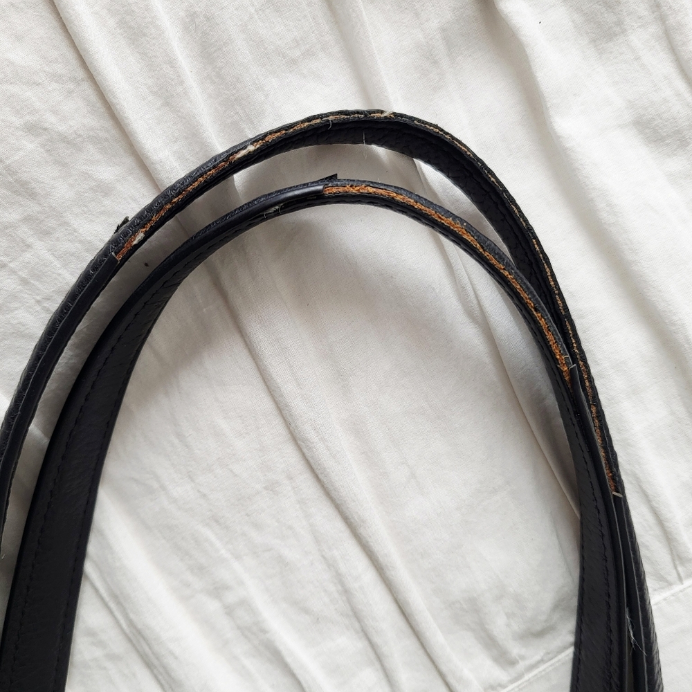 Coach Maya Leather Shoulder Bag, Perfect Slouchy Bag / Clutch With Gold Hardware - Picture 12 of 12
